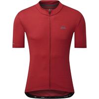 Dhb Short Sleeve Jersey 2021 - Dunkelrot