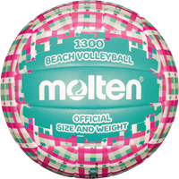 molten Beachvolley Freizeitball Gr. 5 cyan/grün