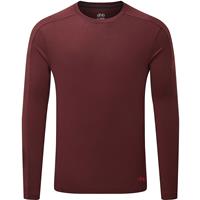 Dhb Trail Long Sleeve Jersey - DriRelease 2021 - Burgunderrot