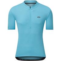 Dhb 1-4 Zip Short Sleeve Jersey 2.0 2021 - Blau