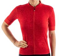 Castelli Promessa Jacquard Jersey FZ Wielrenshirt Dames