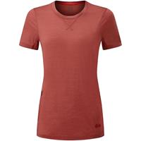 Dhb Trail Womens Merino SS Jersey - M(150) 2021 - Rot