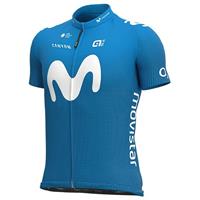 Alé MOVISTAR TEAM Shirt met korte mouwen 2021 fietsshirt met korte mouwen, voor here