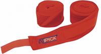 Atipick Boxbandage 2,5 M X 5 Cm Baumwolle/klettverschluss Rot