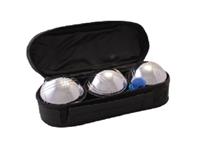 Boule-set Stahl Silber 5-teilig