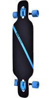 Move longboard Drop 91 cm hout zwart/blauw