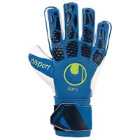 Uhlsport Torwarthandschuhe Hyper Act Soft Pro - Blau/Weiß/Gelb