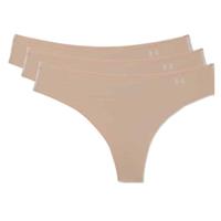 Under Armour 3-Pack Womens Beige PS String