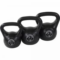 Gorilla Sports Voordeelset kettlebells 3, 6 en 8 kg kunststof