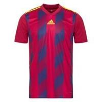 Adidas Voetbalshirt Striped 19 - Bordeaux/Blauw
