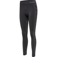 Hummel hmlCI SEAMLESS MID WAIST TIGHTS, BLACK MELANGE, XS