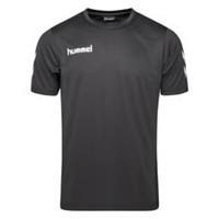 Hummel Voetbalshirt Core - Grijs/Wit Kinderen