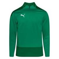 PUMA Trainingsshirt teamGOAL 23 1/4 Reißverschluss - Grün/Grün