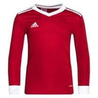 Adidas Voetbalshirt Tabela 18 - Rood/Wit Lange Mouwen Kinderen