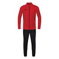 JAKO Polyester Challenge Trainingsanzug Kinder rot/schwarz