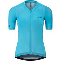 dhb Aeron Lab Womens Short Sleeve Jersey SS21 - Hellblau meliert  - UK 10