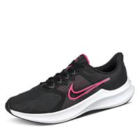Nike Downshifter 11 Dames - Black/Dark Smoke Grey/White/Fireberry - Dames