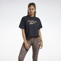 Reebok Frauen T-Shirt CL AP Graphic in schwarz