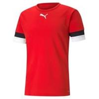 Puma Voetbalshirt teamRISE - Rood/Zwart/Wit