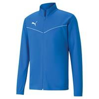 Puma Teamrise Training Poly Jas Lichtblauw Sweatshirt