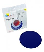 Tenura Antislip Mat Rond-Rood - Diameter 14 cm