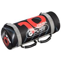powerbag 10 kg 53 x 22 cm nylon zwart/rood