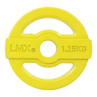 Lifemaxx Studio Pump Disc Halterschijf - 30 Mm - 1,25 Kg - Geel