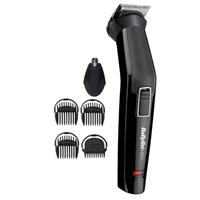 BaByliss Multifunktionstrimmer MT725E MEN, 6 Aufsätze, 6-in-1 Multi Trimmer für Bart, Augenbrauen, Nasen- & Ohrenhaar