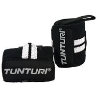 Tunturi Wrist Wraps - Zwart/wit