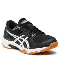 ASICS Gel-Rocket 10 zaalsportschoenen zwart/wit/grijs metallic