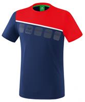 erima 5-C T-Shirt new navy/red/white