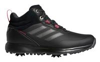 golfschoenen S2G MID Cut dames leer zwart/roze