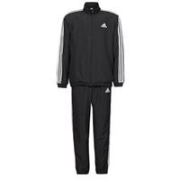 adidas Trainingsanzug, feuchtigkeitsabsorbierend, 3-Streifen, für Herren, schwarz, 54