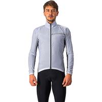 Castelli Squadra stretch fietsjack zilvergrijs heren M