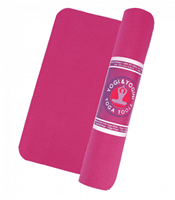 Yogi & Yogini Yogamat PVC Roze 5 mm - 183 x 61 cm