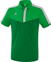 erima Squad Funktions Poloshirt fern green/smaragd/silver grey