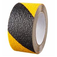 Secucare Anti-slip sticker. zwart geel op rol 3000 x 50 mm