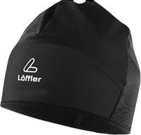 Löffler muts Windstopper polyester/nylon zwart 