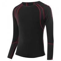 Löffler thermoshirt Transtex heren polypropyleen zwart 