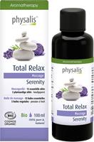 Physalis Massageolie total relax bio 100ml