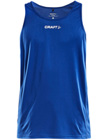 CRAFT Rush Singlet Heren Blauw- Shirts