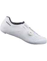 Shimano RC300 wielrenschoenen wit heren, 44