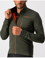 Castelli Go Cycling Jacket AW21 - LIGHT BLACK-WHITE