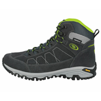 Brütting Outdoorstiefel Mount Adams High, anthrazit/lemon, 44