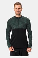 Vaude Virt Qzip Longsleeve Shirt Donkergroen/Zwart