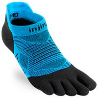 Injinji Run Original Weight No-Show - Hardloopsokken, blauw/zwart