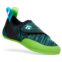 Black Diamond Kid's Momentum - Klimschoenen, zwart/groen/turkoois