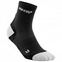Ultralight Short Socks - Compressiesokken, zwart/grijs