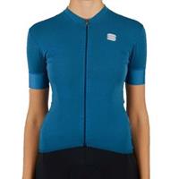 Sportful Fietsshirt women monocrom jersey blue sea