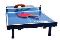 Mts Sportartikel Mini Tischtennis-Set: Platte mit Netz 2 Schläger 1 Ball